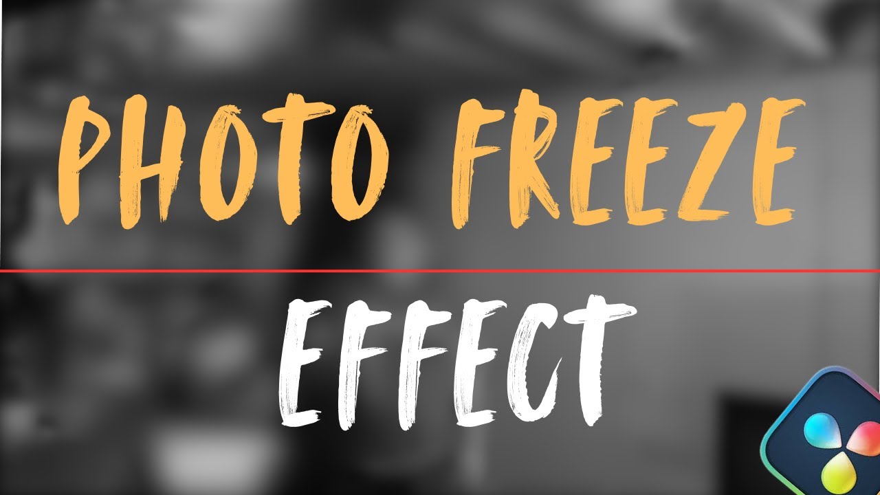 How to FREEZE FRAME a Video in DaVinci Resolve | Photo Freeze Effect | Davinci Resolve Tutorial