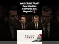 "GENEVA VIOLATION?!" | Rep. Seth Moulton Grills Sec. Pete Hegseth Over Rules of War