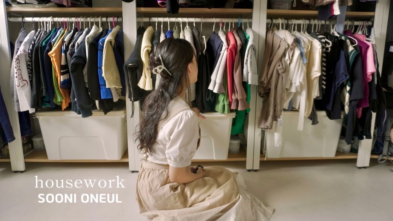 Организация гардеробной и ремонт одежды👗Влог о домашнем хозяйстве в середине лета🌞