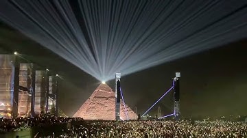 Anyma Quantum Genesys - The Great Pyramid of Giza 2025 🔥😱 #egypt #anyma 