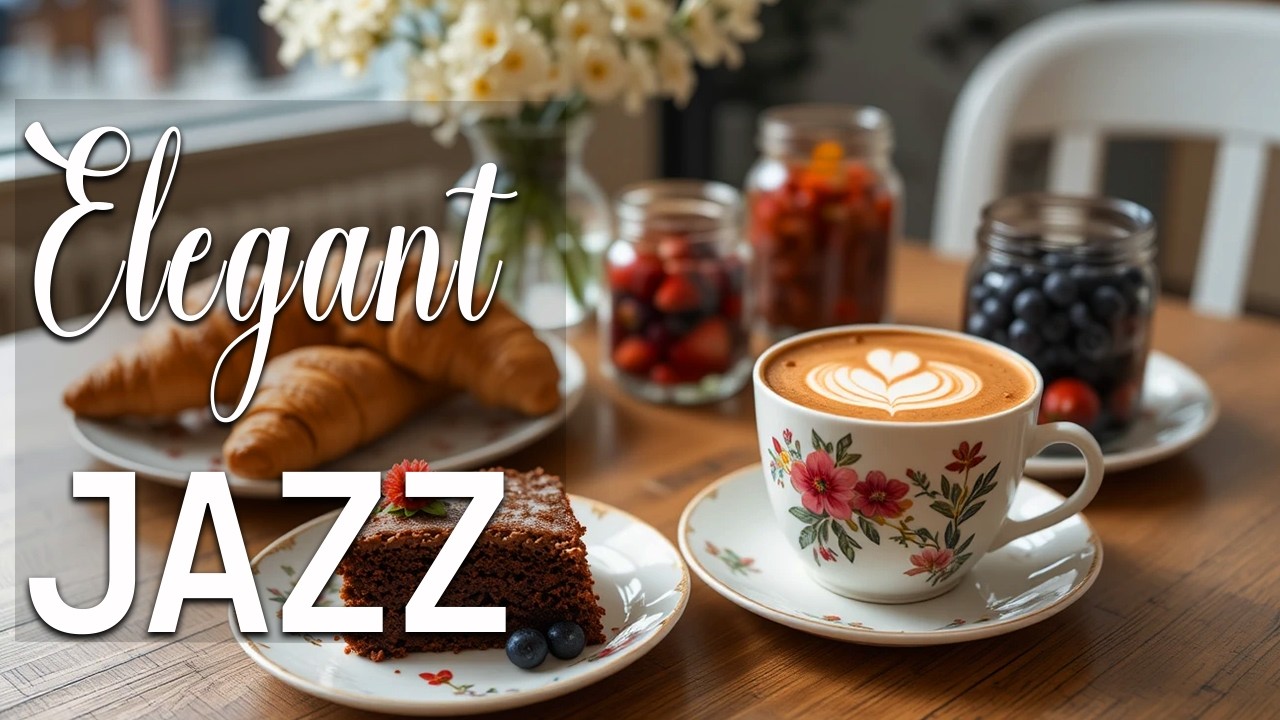 Elegant Jazz Music ☕ Bossa Nova background for Happy Moods, Stress Relief & Holiday