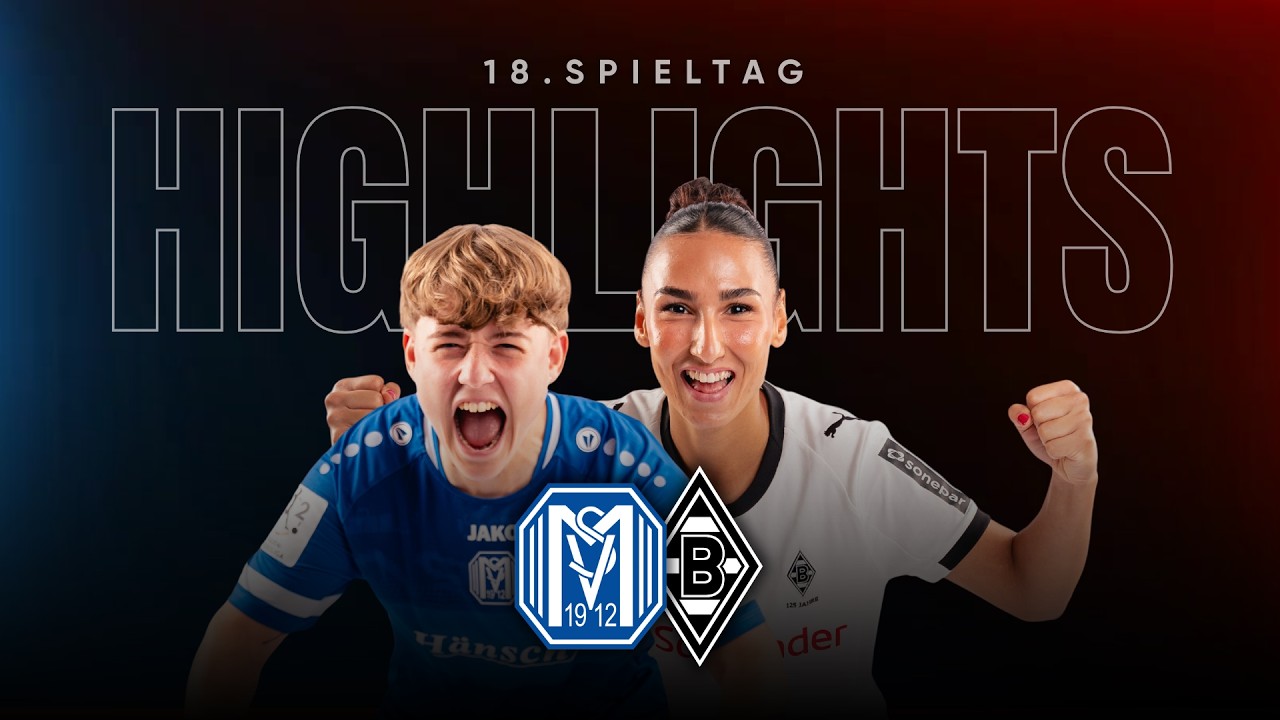 Knappes Duell in der Hänsch-Arena! | SV Meppen vs. Gladbach | Highlights | 2. Frauen-Bundesliga