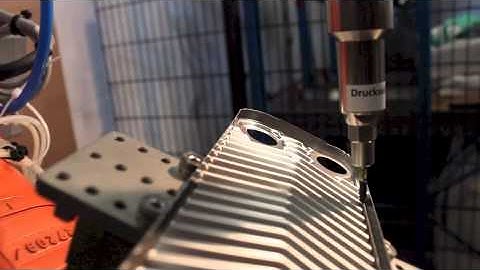 Brazing dispensing robot