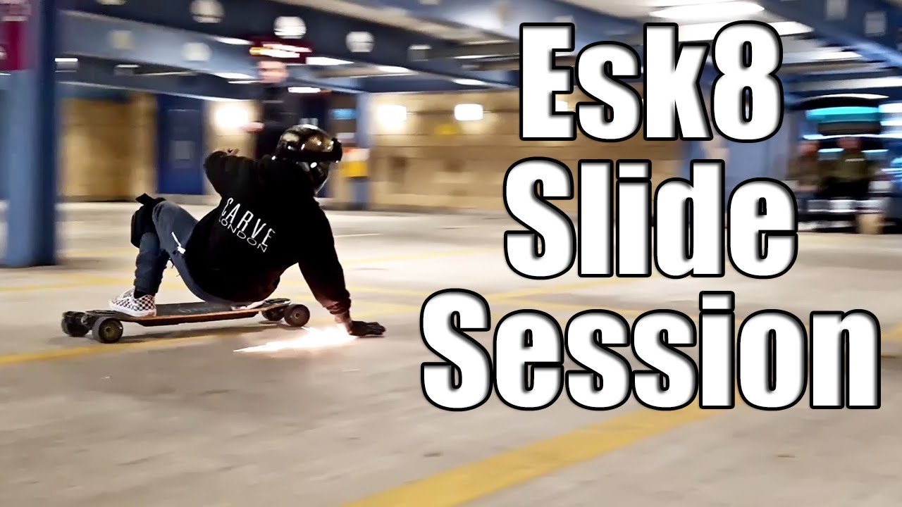 Evolve Skateboard Slide Session YouTube