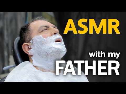 ASMR | I Did On My Dad Amazing ASMR Head Massage (+beard shave)