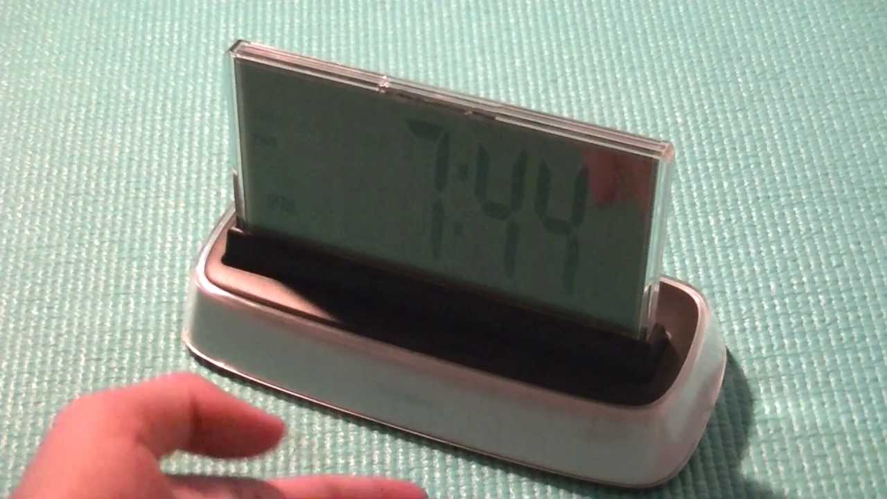 Moshi Voice Command Talking Alarm Clock Review YouTube