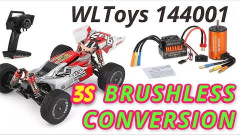 WLtoys 144001 FULL Brushless CONVERSION ⚡ FULL STEP-BY-STEP!