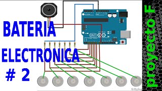 Bateria electronica arduino