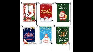 WISHTIME Custom Christmas Garden Flags for Outdoor Courtyards and Education Parties #gardenflag