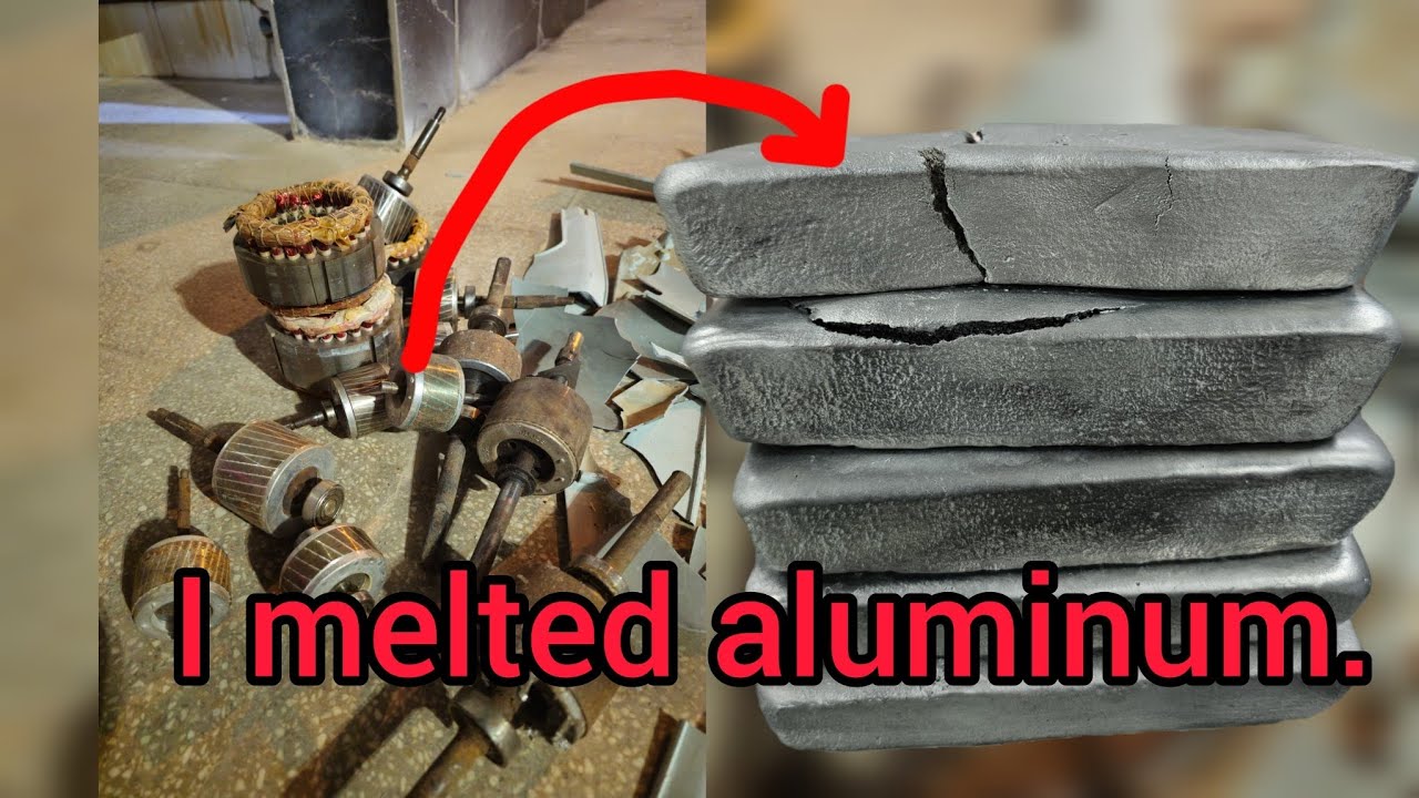 Aluminum Melting & Ingot Casting Process