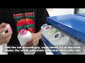 Antprint A3pro A2plus T9 food dtg UV Printer Installation video (2)