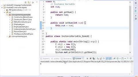 Module 02 Class and Objects Part B