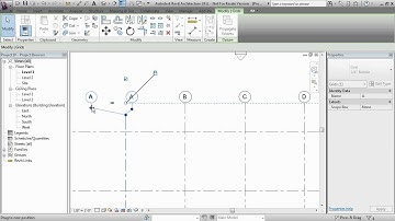 How to add grids in Revit