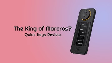 Macro your workflow - XenceLabs Quick Keys Review