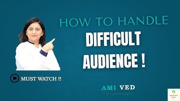 Handling Difficult Audience -Level 4- Toastmasters - Conflict to Collaboration | AMI VED