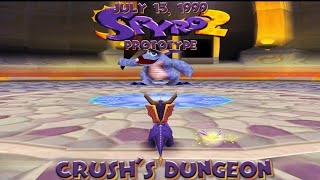 Spyro 2 Riptos Rage Prototype: (July 13, 1999) Part 9: Crushs Dungeon