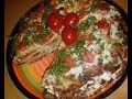 Очень Вкусная Закуска Торт из Кабачков