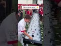 Charles Leclerc and Lewis Hamilton playing foosball 👀