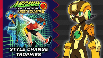 Mega Man Battle Network Legacy Collection: Style Change Trophies/Achievements