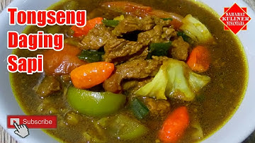 RESEP BUMBU TONGSENG DAGING SAPI TANPA SANTAN