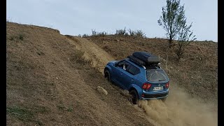 Ignis off road - testing the electronic aids & settings (winter tyres only)