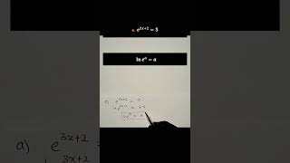 Solve exponential and logarithmic equations| e^x+a=b| Laws of exponents| Class 12 maths