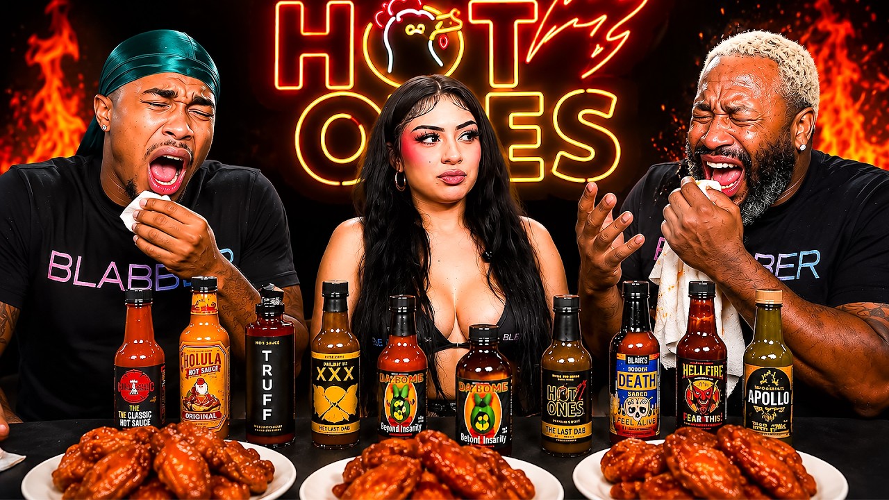 DeenTheGreat & Adrien Broner Take On The HOT ONES CHALLENGE! 🔥🥵