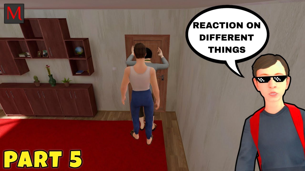 How Galya & Gena Reacts To Different Things In Schoolboy Runaway Stealth PART 5