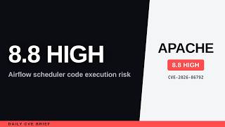 Apache Airflow Kafka Provider Flaw Can Reach the Scheduler