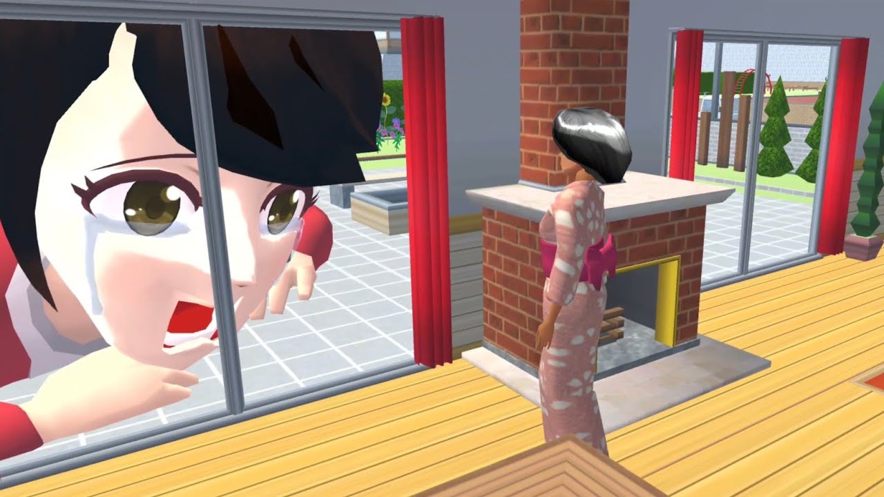 Celine ingin pulang 😭😂 | drama sakura school simulator