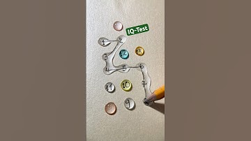 Vẽ một đường nối các giọt nước từ 1 đến 13 #iqtest #quiz #games #maths #shorts
