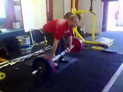 Grip strength Colin Whiteley 190kg deadlift thick ...