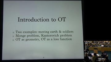 Marco Cuturi - Computational Optimal Transport