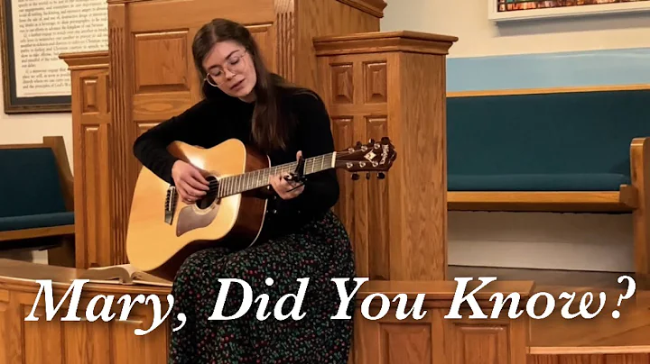Mary, did you know? (Mikayla Camp- Acoustic cover)