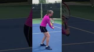 Tennis Drop Shot: Drill Progression. Link to full video below screenshot 3