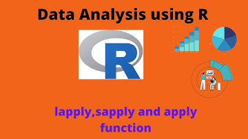 lapply,sapply and apply functions in R | R tutorial 15 | R programming for beginners