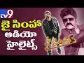 Balakrishna's Jai Simha audio launch highlights-Nayanthara, Jagapathi Babu