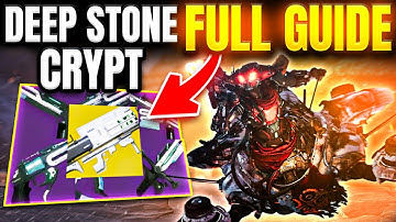 Destiny 2 | Complete Deep Stone Crypt Raid Guide With all collectibles in 2024!
