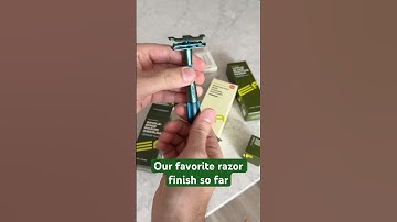 Thorn Razor in SPRUCE 🌲 Our favorite razor we’ve made so far #leafshave #unboxing #shavingtips