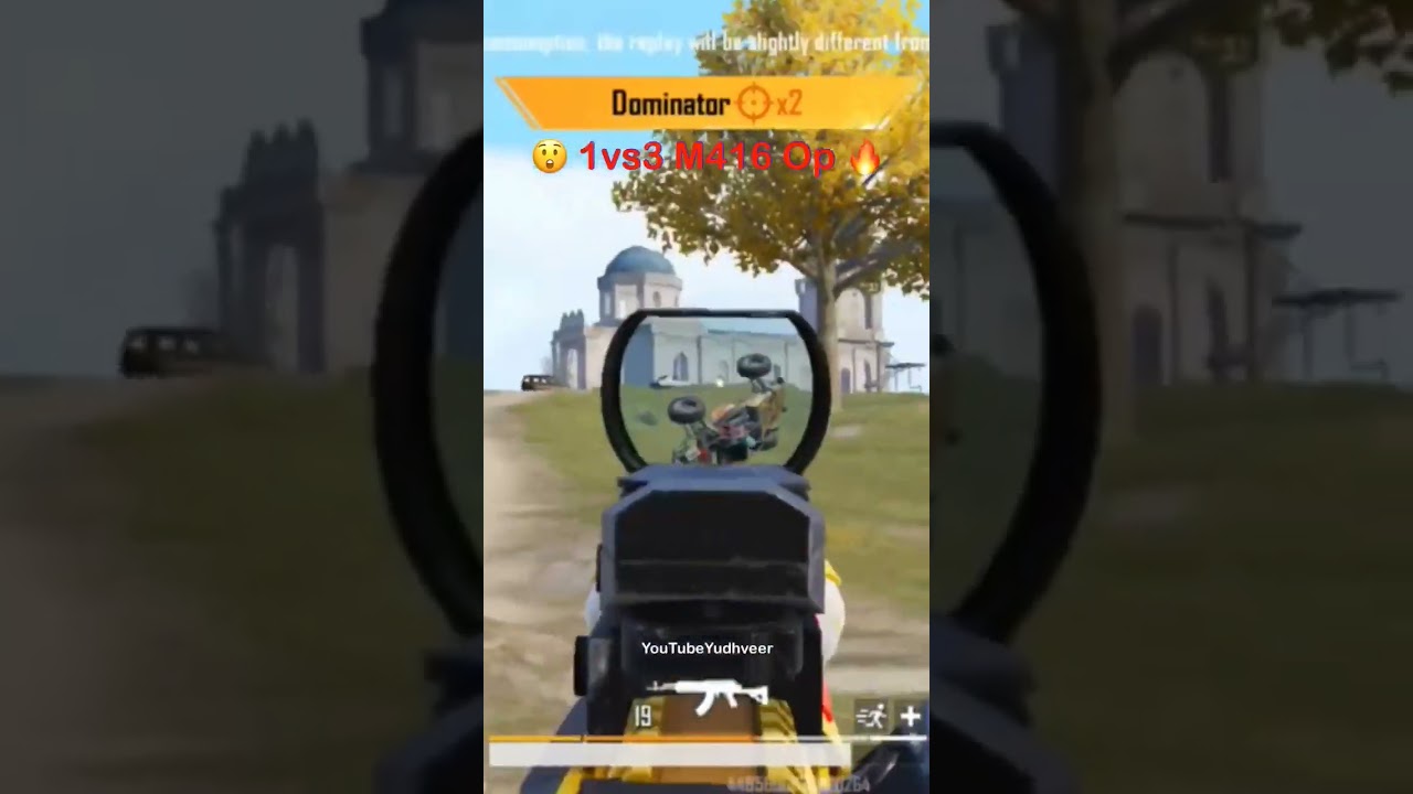 😲 1vs3 M416 Clutch Op 🔥