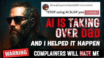 I GUESS I’M A D&D AI SHILL NOW 🤖 GUILTY AND PROUD (My TTRPG AI Use Exposed)