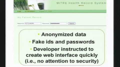 CERIAS Security: Database Assurance: Anomaly Detection for Relational Databases 1/5