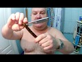 💈 Пасхальное бритье опасной бритвой Bengall Cast Steel 1/4 Hollow