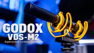 Top Vlogging Microphone for Cameras |  Godox VDS-M2 Supercardioid Condenser Mic | Tests & Review
