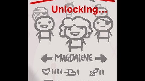 Strategy Guide: The Binding of Isaac (Characters) Unlock Magdalene!