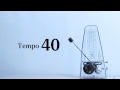 メトロノーム練習用テンポ40