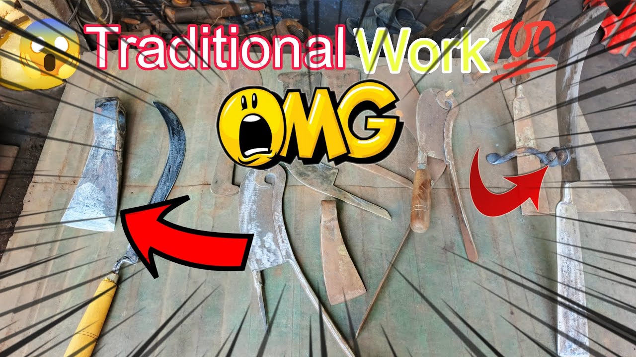 🔥Knife Making Process💯[ Blacksmith]