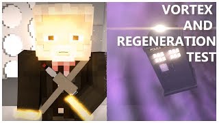 Vortex and Regeneration Test - Minecraft/Hitfilm VFX Test