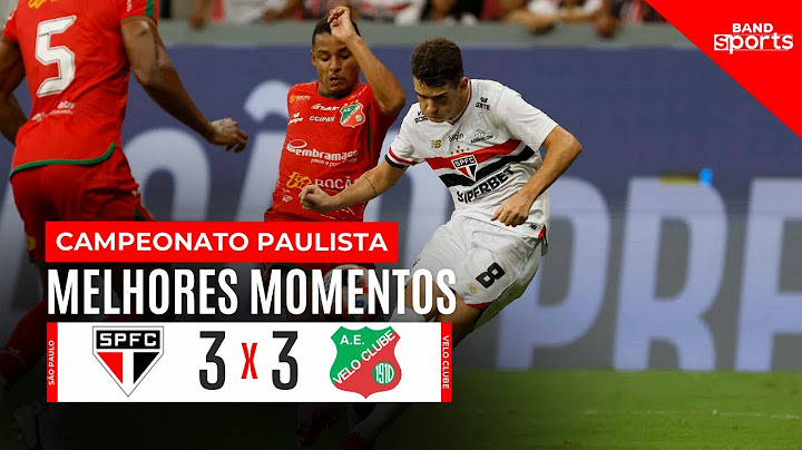 SÃO PAULO CEDE EMPATE E AMARGA SEQUÊNCIA NEGATIVA | SÃO PAULO 3X3 VELO CLUBE - MELHORES MOMENTOS