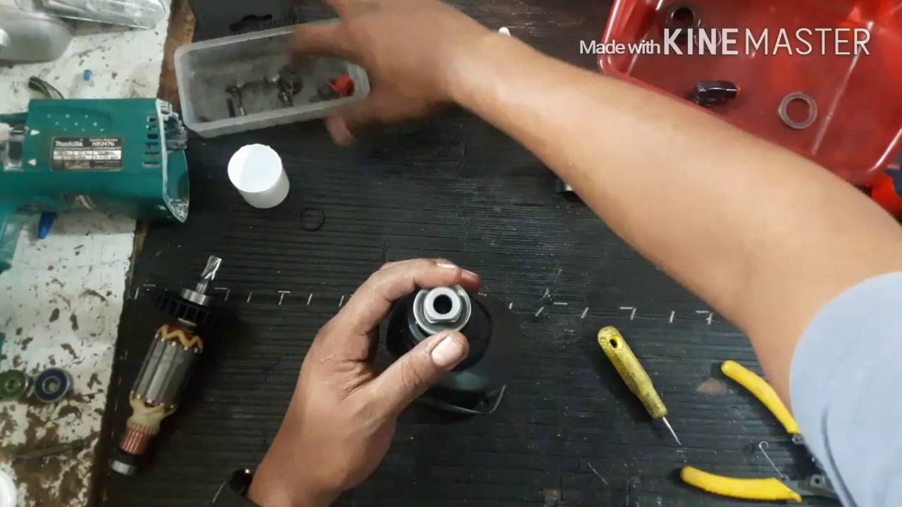 MAKITA rotomartillo HR2470- parte 3 ultima - YouTube
